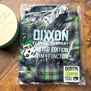DIXXON Limited Edition Misfits Mens Flannel